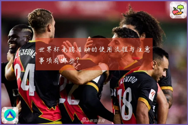 世界杯竞猜活动的使用流程与注意事项有哪些？