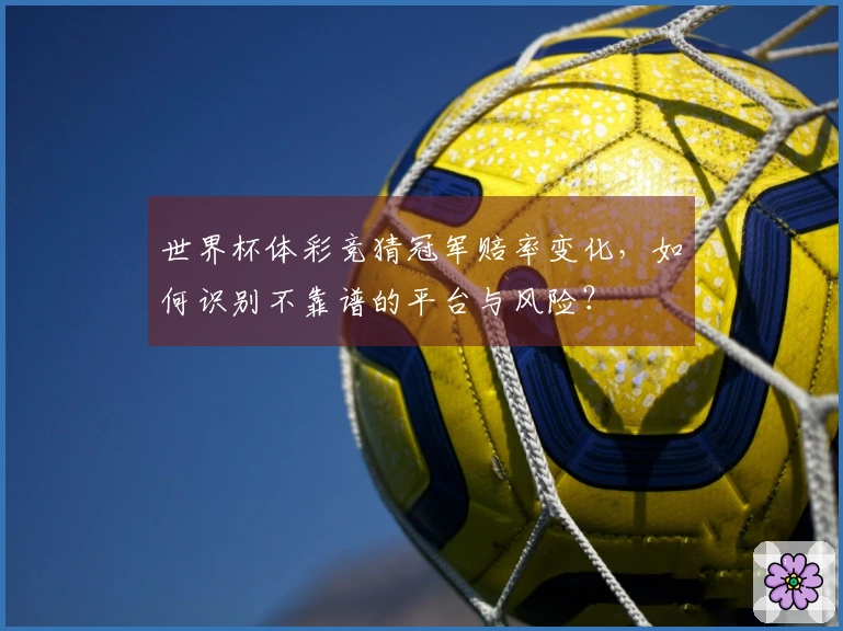 世界杯体彩竞猜冠军赔率变化，如何识别不靠谱的平台与风险？