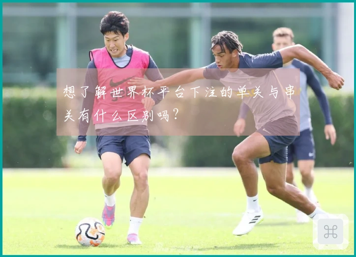 想了解世界杯平台下注的单关与串关有什么区别吗？