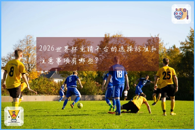 2026世界杯竞猜平台的选择标准和注意事项有哪些？