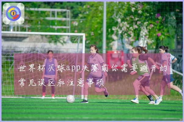 世界杯买球app决赛前你需要避开的常见误区和注意事项