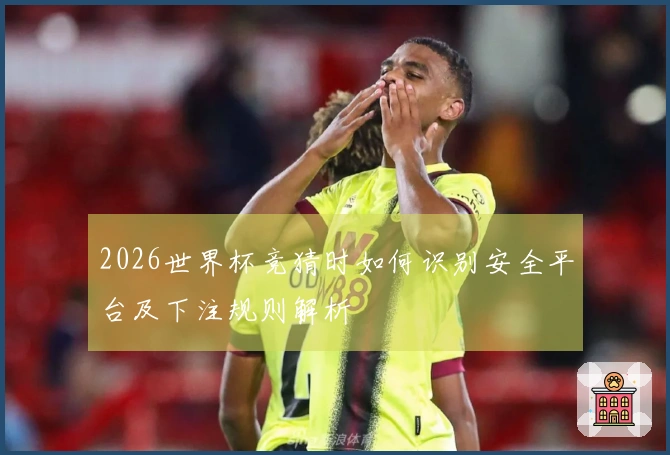 2026世界杯竞猜时如何识别安全平台及下注规则解析