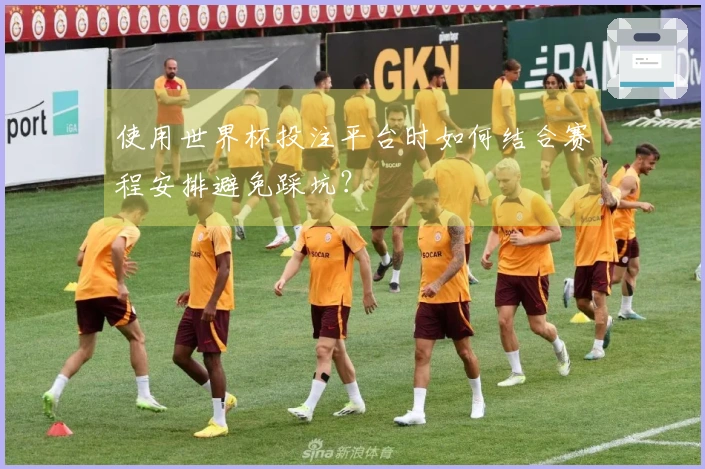 使用世界杯投注平台时如何结合赛程安排避免踩坑？